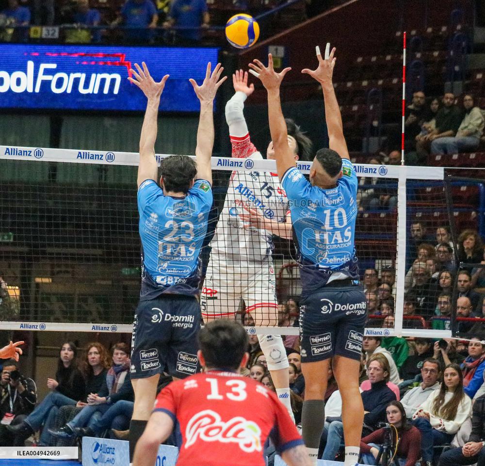VOLLEY - Superlega Serie A - Allianz Milano vs Itas Trentino