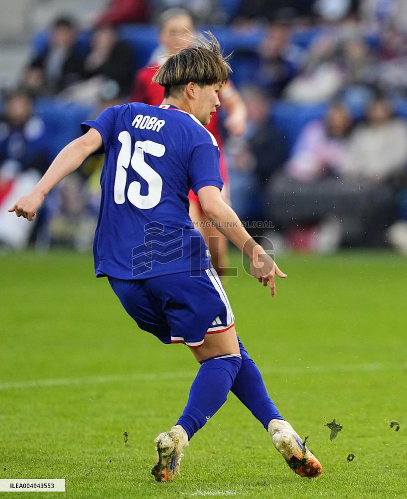Football: Japan vs. Canada friendly