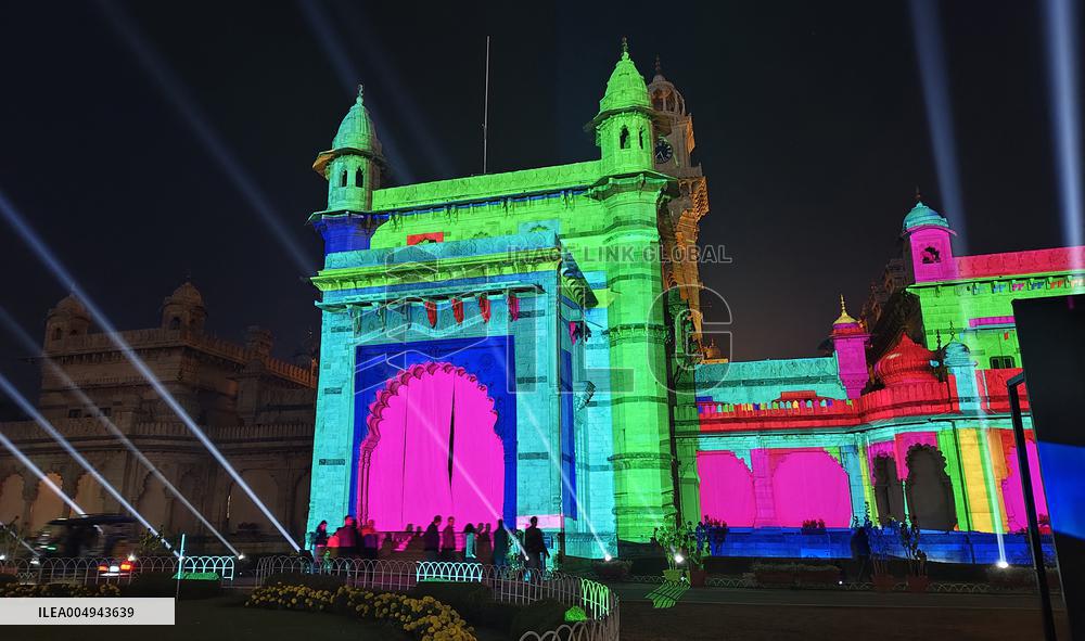 Mayo College Illuminated For 150th Anniversary - India