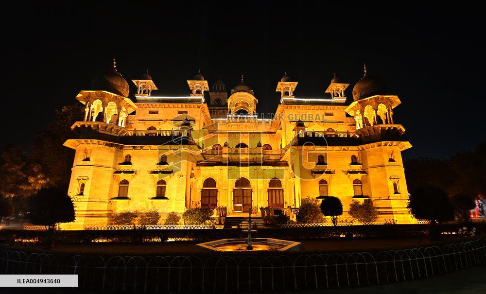 Mayo College Illuminated For 150th Anniversary - India