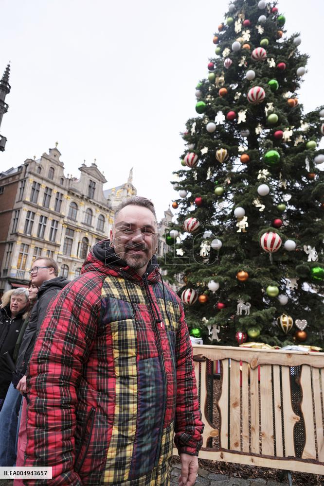 Controversy Over Christmas Crib in Grand Place - Brussels