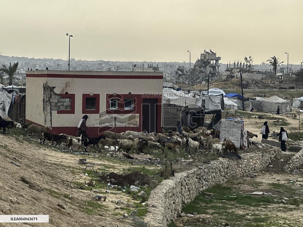 Difficult Humanitarian Conditions Near the Khan Yunis Landfill - Palestine
