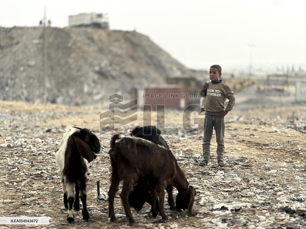 Difficult Humanitarian Conditions Near the Khan Yunis Landfill - Palestine