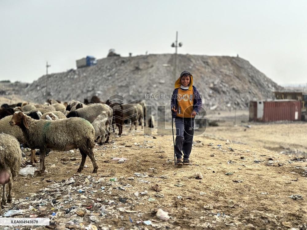 Difficult Humanitarian Conditions Near the Khan Yunis Landfill - Palestine