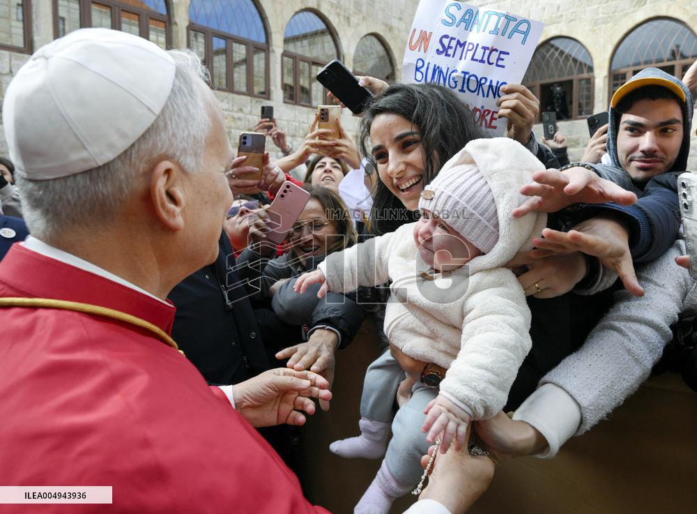 Pope Leo XIV Visits The Tomb of Saint Charbel Makhlouf - Lebanon