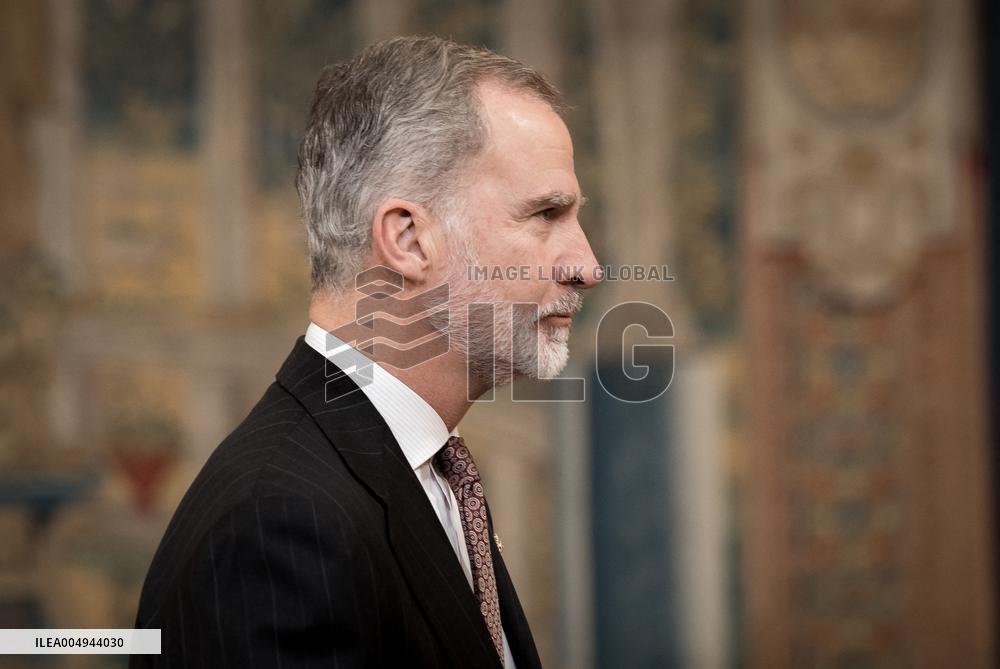 Felipe VI presents the XIX Kingdom of Spain Award for Business Career - Madrid