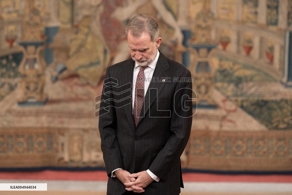 Felipe VI presents the XIX Kingdom of Spain Award for Business Career - Madrid