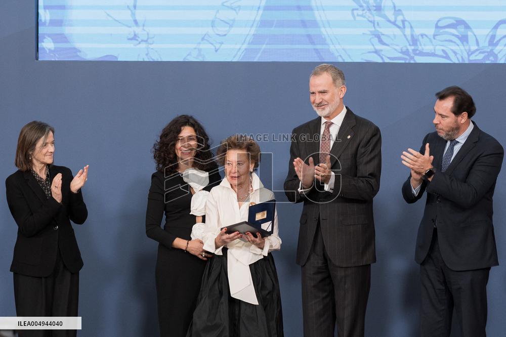 Felipe VI presents the XIX Kingdom of Spain Award for Business Career - Madrid