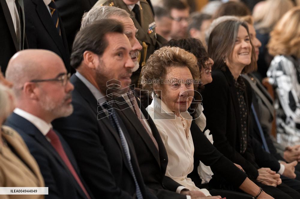 Felipe VI presents the XIX Kingdom of Spain Award for Business Career - Madrid
