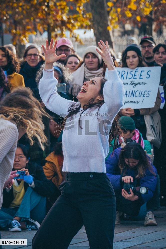 "Invaincu·es A Jamais" Rally in Paris - France