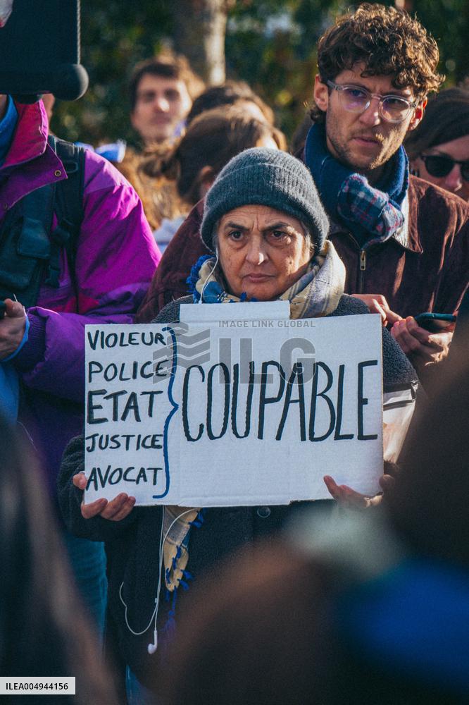 "Invaincu·es A Jamais" Rally in Paris - France