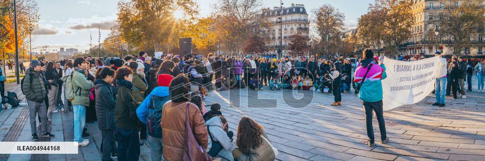 "Invaincu·es A Jamais" Rally in Paris - France