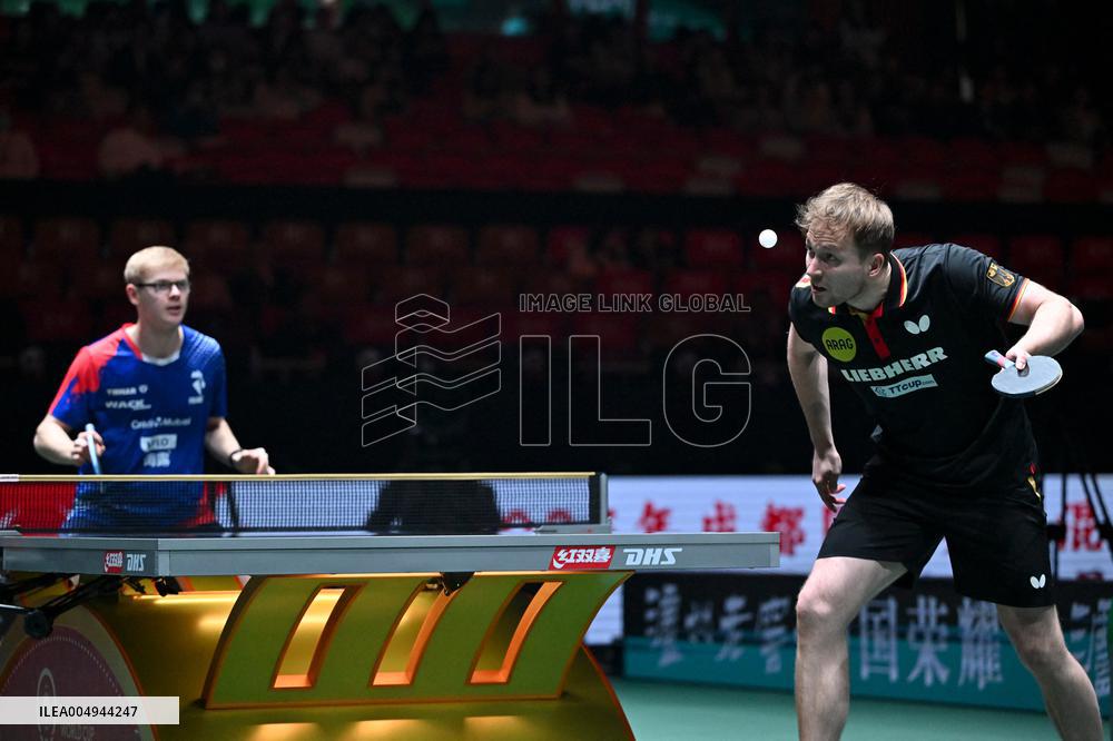 ITTF  World Cup - Germany vs France - Chengdu