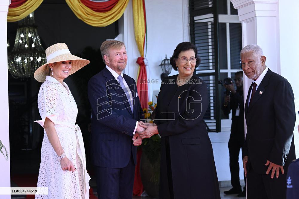 Dutch Royals Visit Suriname - Day 1