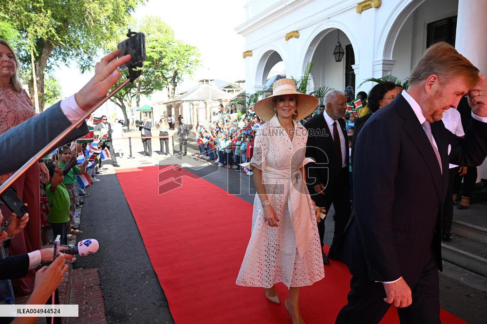 Dutch Royals Visit Suriname - Day 1