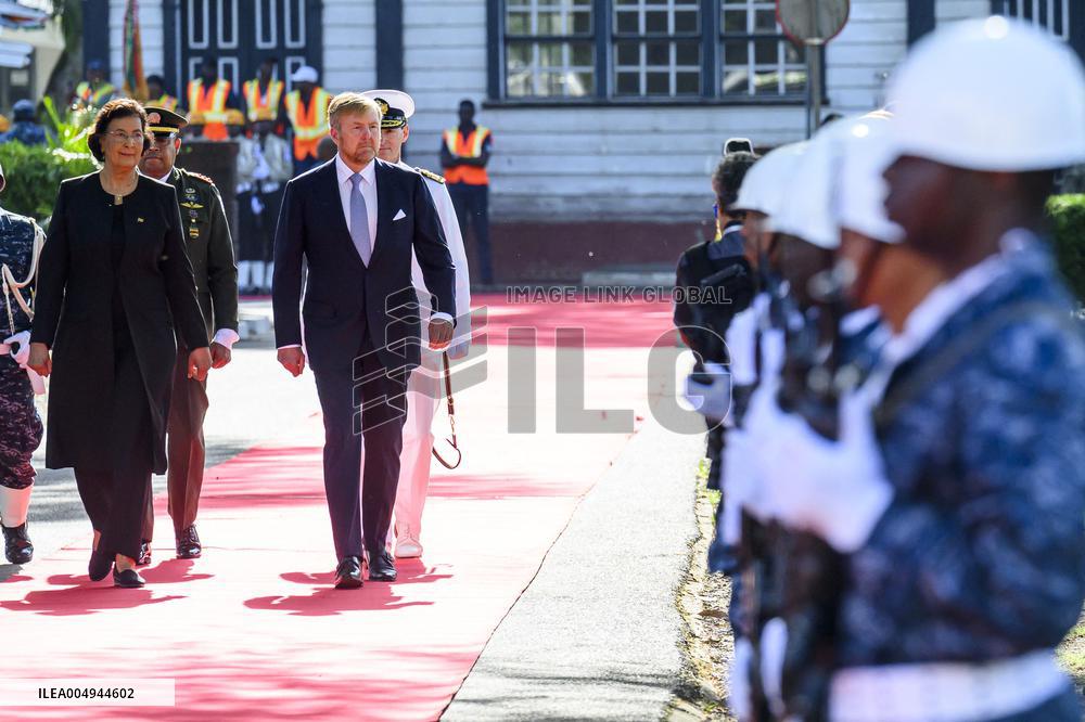 Dutch Royals Visit Suriname - Day 1