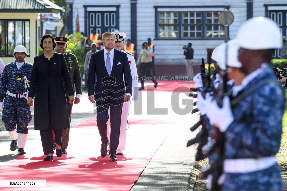 Dutch Royals Visit Suriname - Day 1