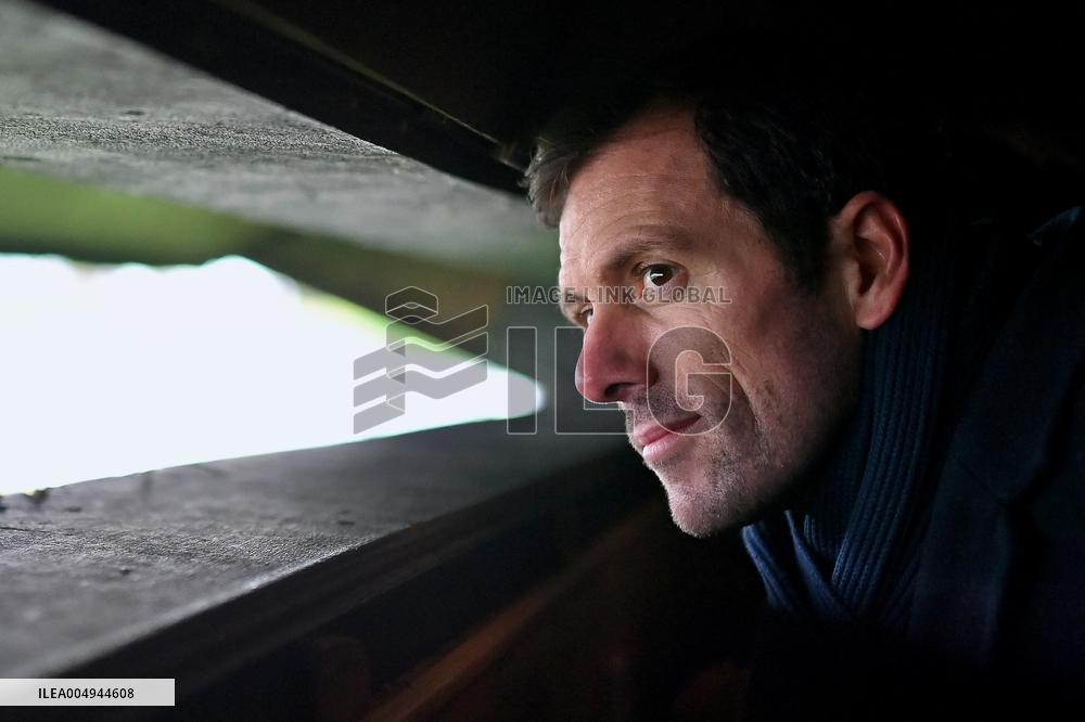 Mathieu Lefevre On A Ministerial Visit To Merville-Franceville - France