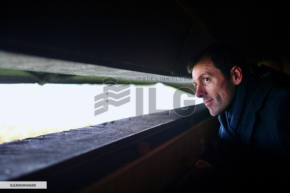 Mathieu Lefevre On A Ministerial Visit To Merville-Franceville - France