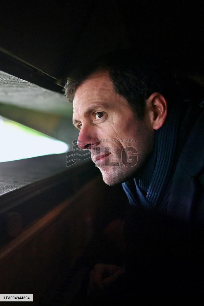 Mathieu Lefevre On A Ministerial Visit To Merville-Franceville - France