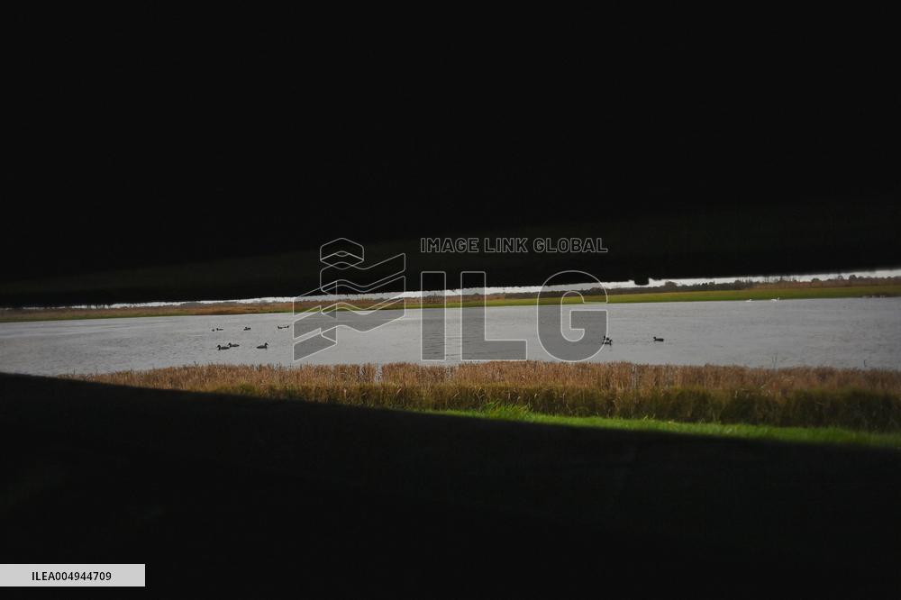 Mathieu Lefevre On A Ministerial Visit To Merville-Franceville - France