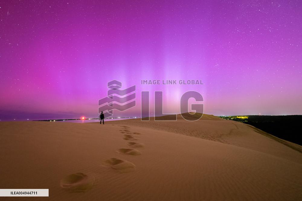 Aurora Borealis in France