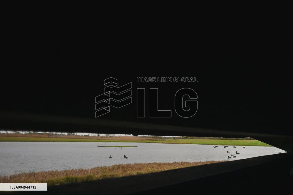 Mathieu Lefevre On A Ministerial Visit To Merville-Franceville - France