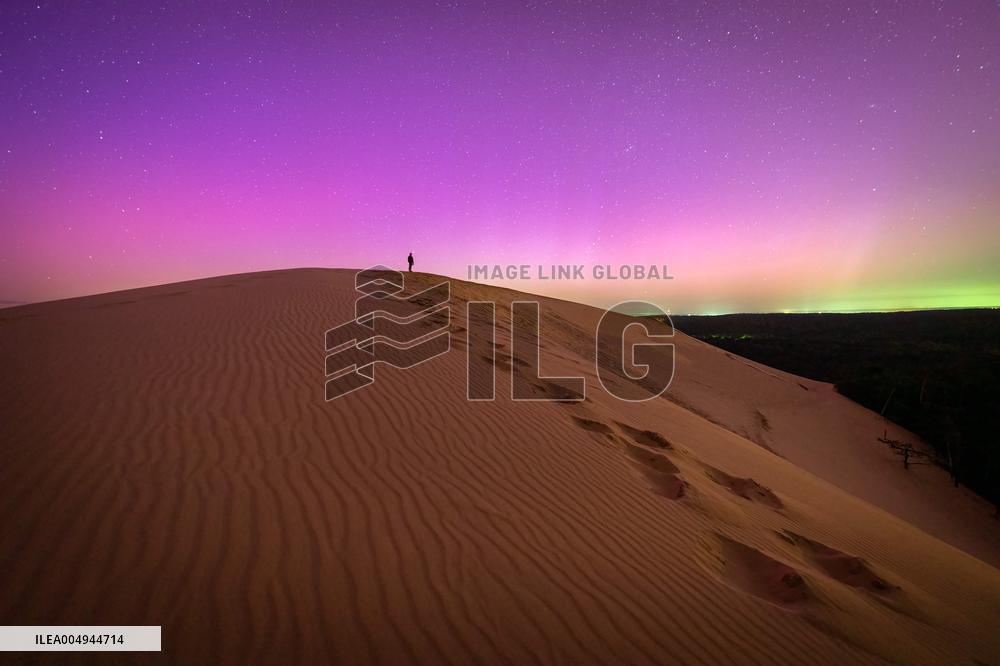 Aurora Borealis in France