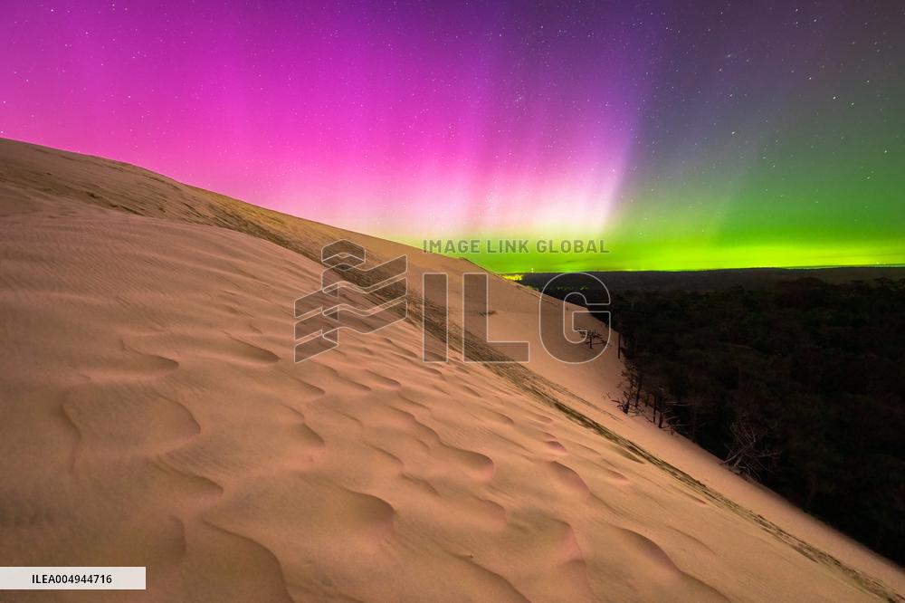 Aurora Borealis in France
