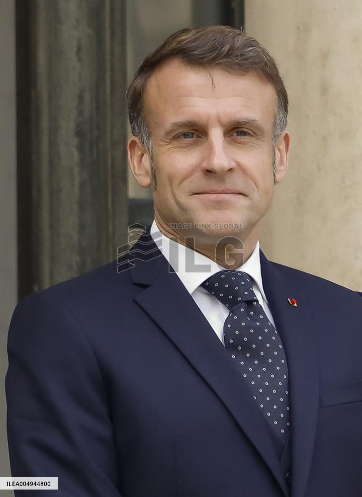 President Macron Welcomes President Zelensky - Paris