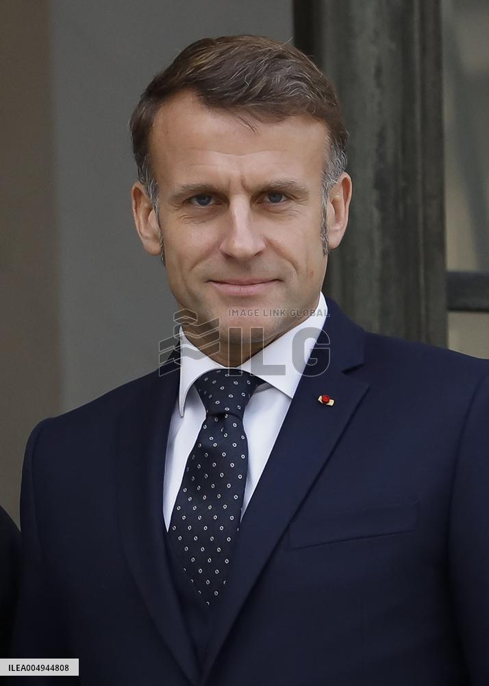 President Macron Welcomes President Zelensky - Paris