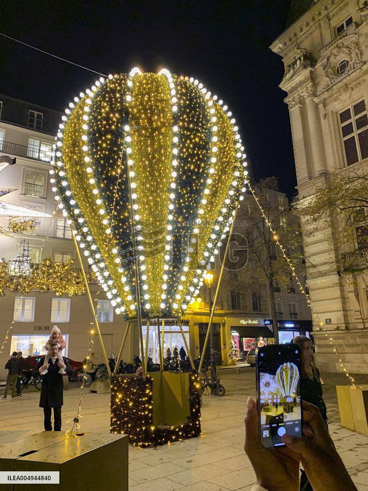 Illustration - Christmas in Paris