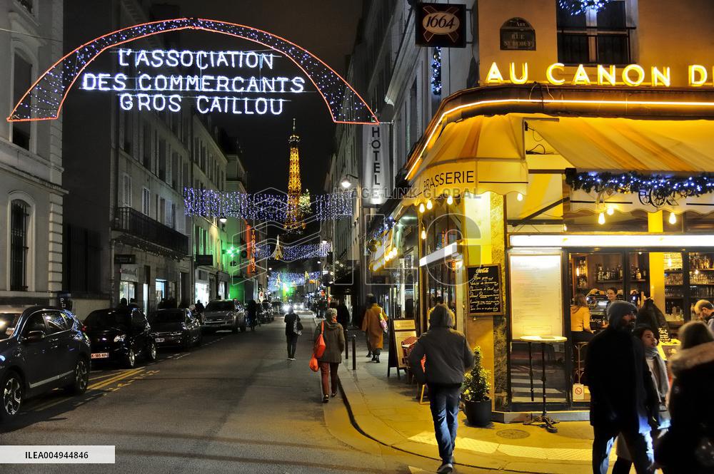 Illustration - Christmas in Paris