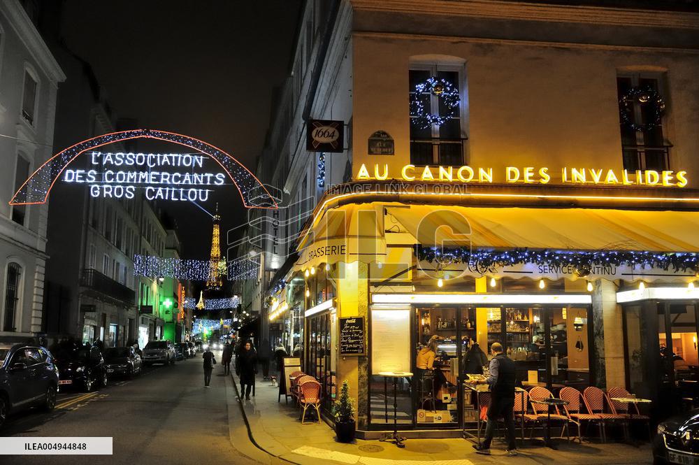 Illustration - Christmas in Paris