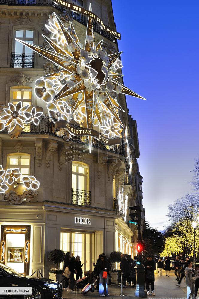 Illustration - Christmas in Paris