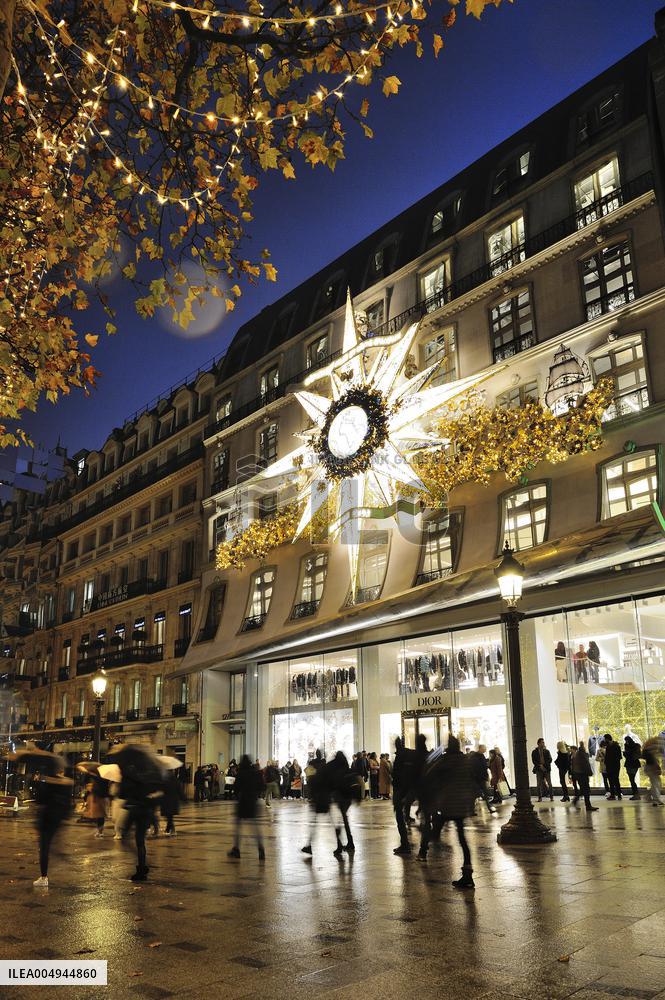 Illustration - Christmas in Paris