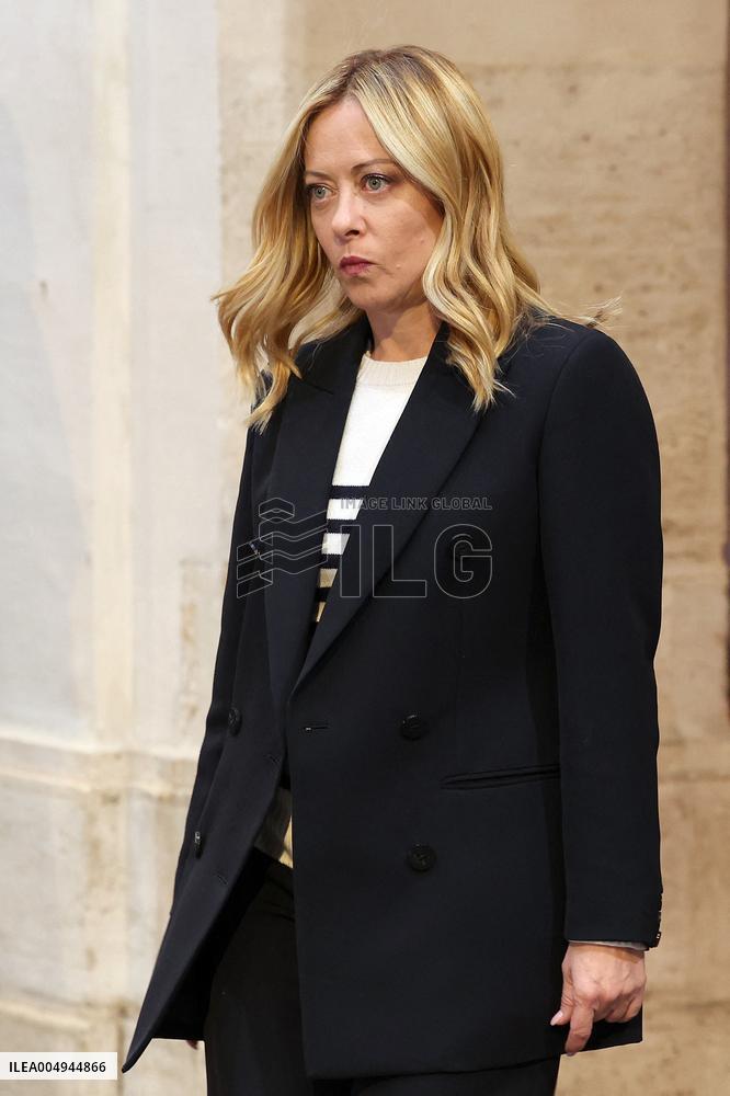 Giorgia Meloni meets with the PM of the Republic of Bulgaria - Rome