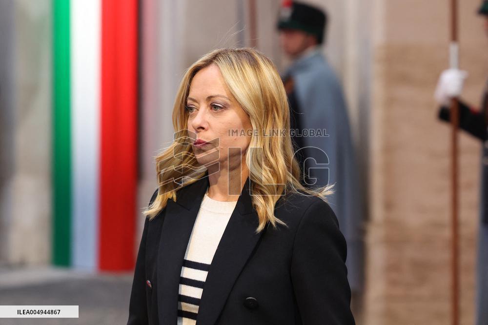 Giorgia Meloni meets with the PM of the Republic of Bulgaria - Rome