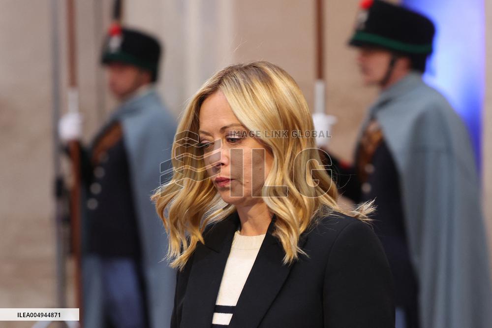 Giorgia Meloni meets with the PM of the Republic of Bulgaria - Rome