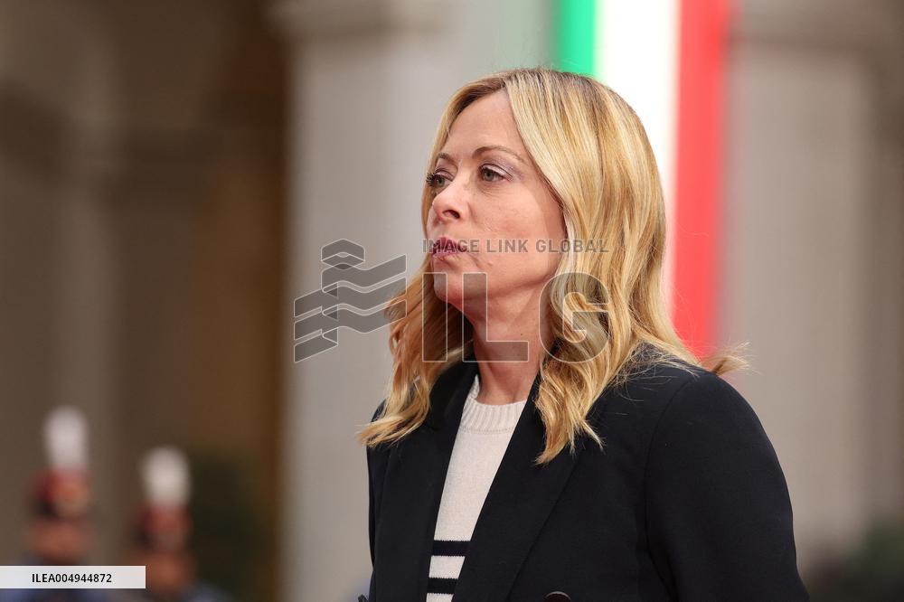 Giorgia Meloni meets with the PM of the Republic of Bulgaria - Rome