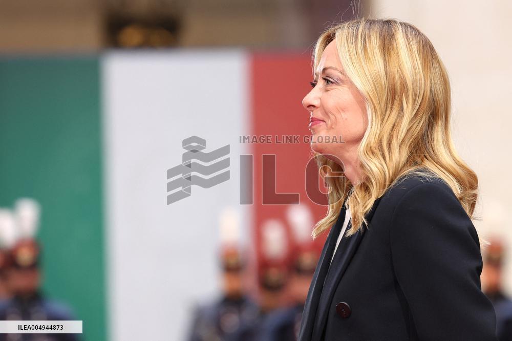 Giorgia Meloni meets with the PM of the Republic of Bulgaria - Rome