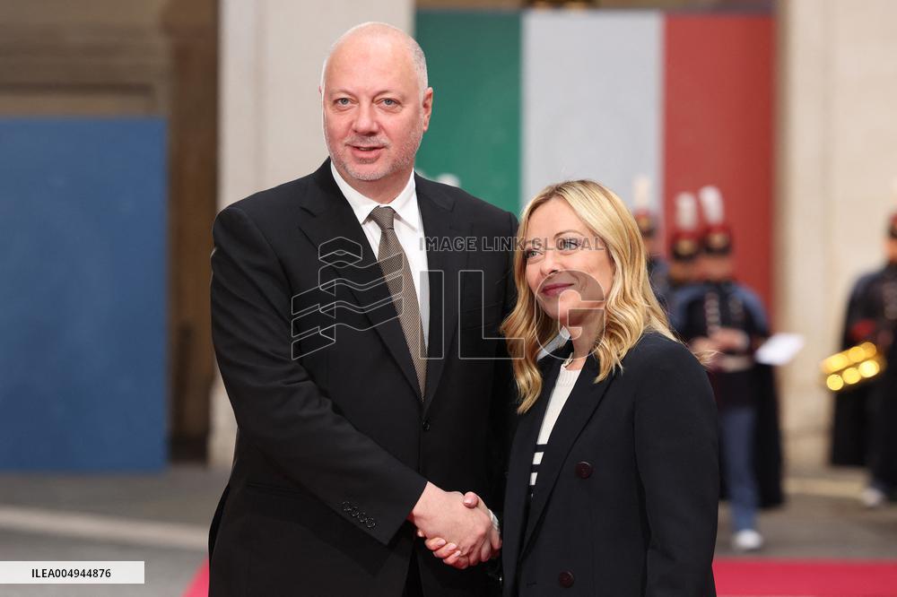 Giorgia Meloni meets with the PM of the Republic of Bulgaria - Rome