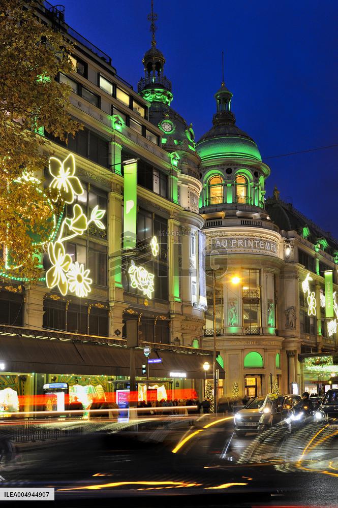 Illustration - Christmas in Paris