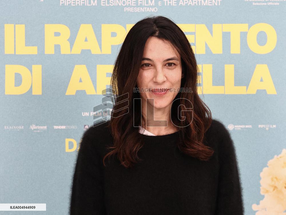 Rome, Photocall for the film "The Abduction of Arabella"