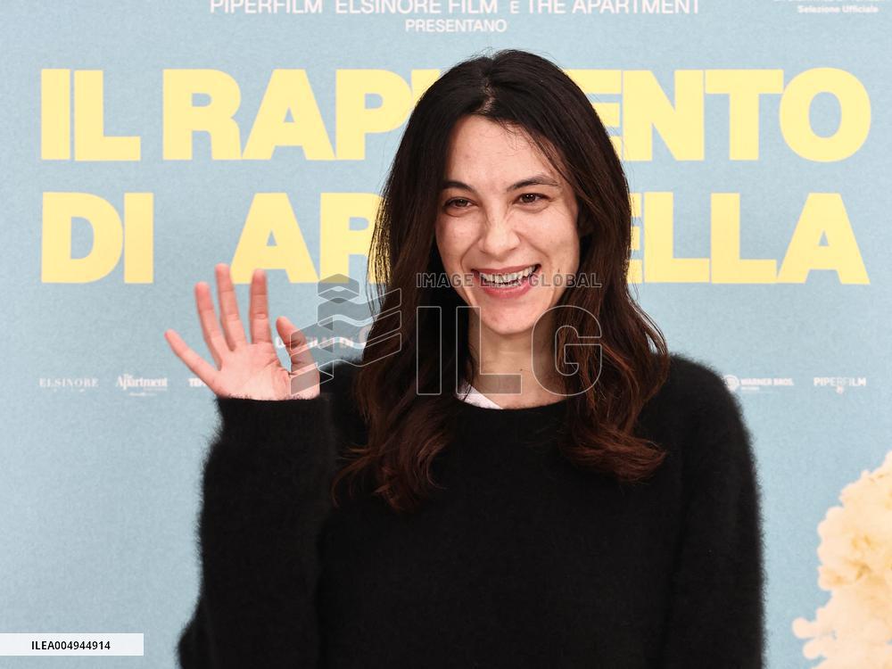 Rome, Photocall for the film "The Abduction of Arabella"