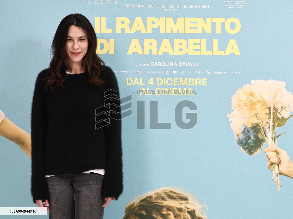 Rome, Photocall for the film "The Abduction of Arabella"
