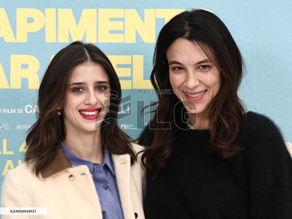 Rome, Photocall for the film "The Abduction of Arabella"