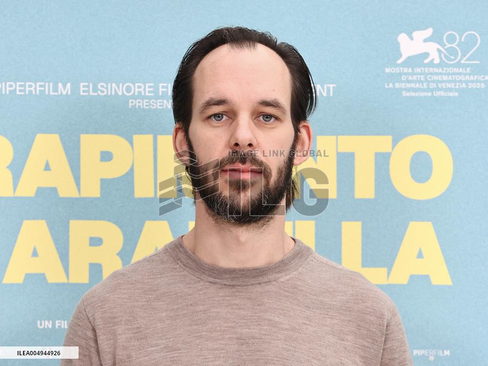 Rome, Photocall for the film "The Abduction of Arabella"