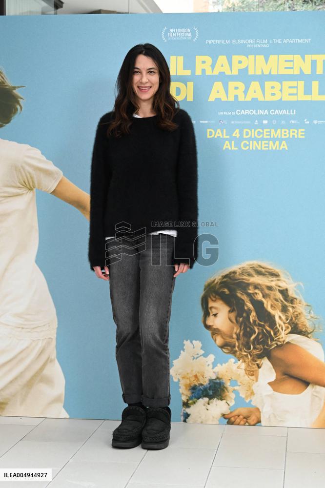 Rome, Photocall for the film "The Abduction of Arabella"