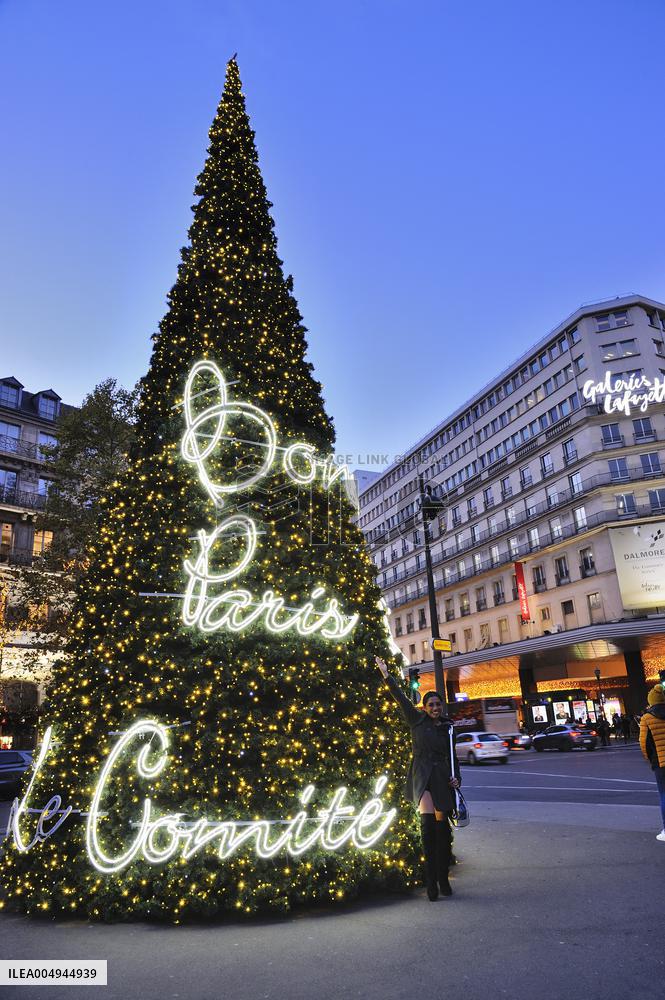 Illustration - Christmas in Paris